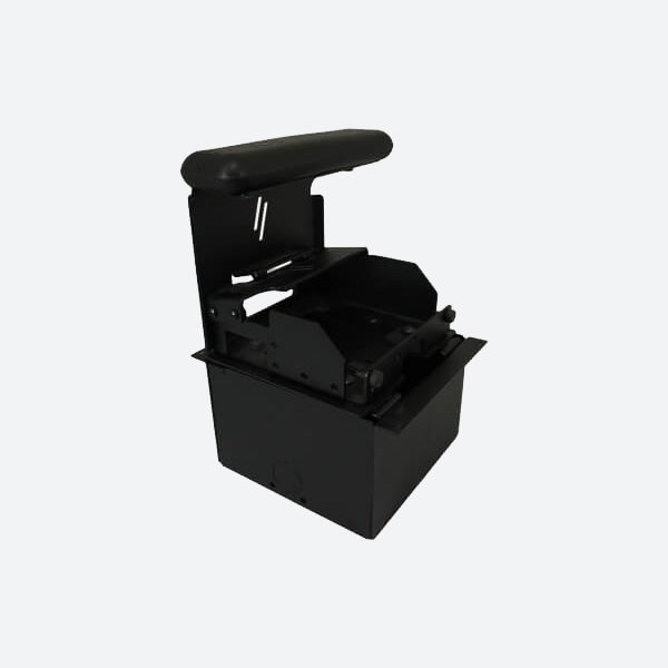 Havis Zebra ZQ520 & ZQ521 Printer Mount with Accessory Pocket and Tall Armrest C-ARPB-147