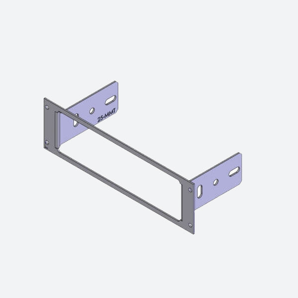 Havis 1-Piece Equipment Mounting Bracket, 2.5″ Mounting Space Motorola Max Trac 3000 C-EB25-MMT-1P