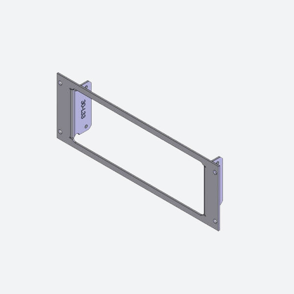 Havis 1-Piece Equipment Mounting Bracket, 3″ Mounting Space, Fits L3Harris/L3 Mobile-Vision Flashback 3 DVR C-EB30-L33-1P