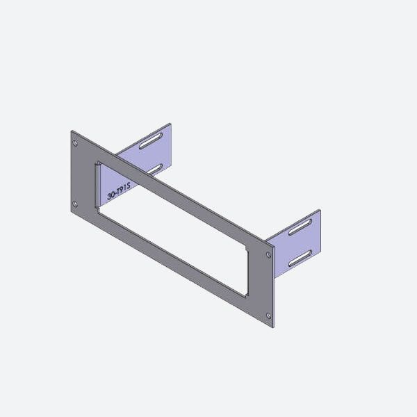 Havis 1-Piece Equipment Mounting Bracket, 3″ Mounting Space, Fits Tait Radio TM9155 C-EB30-T91S-1P