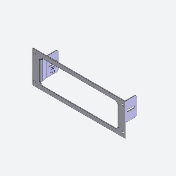 Havis 1-Piece Equipment Mounting Bracket, 3″ Mounting Space, Fits Kenwood TK-5710, TK-5810, TK-690, TK-790, TK-890 C-EB30-TK7-1P