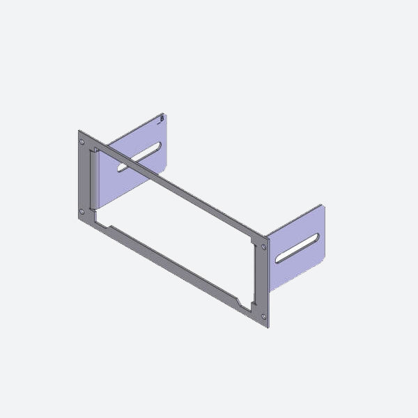 Havis 1-Piece Equipment Mounting Bracket, 3.5″ Mounting Space, Fits SoundOff Signal C-EB35-S38-1P