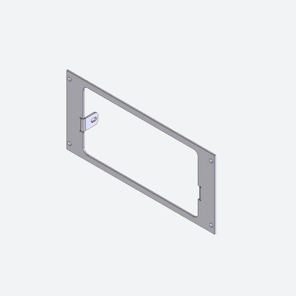 Havis 1-Piece Equipment Mounting Bracket, 4″ Mounting Space, Fits SoundOff Signal Remote Sirens C-EB40-SO3-1P