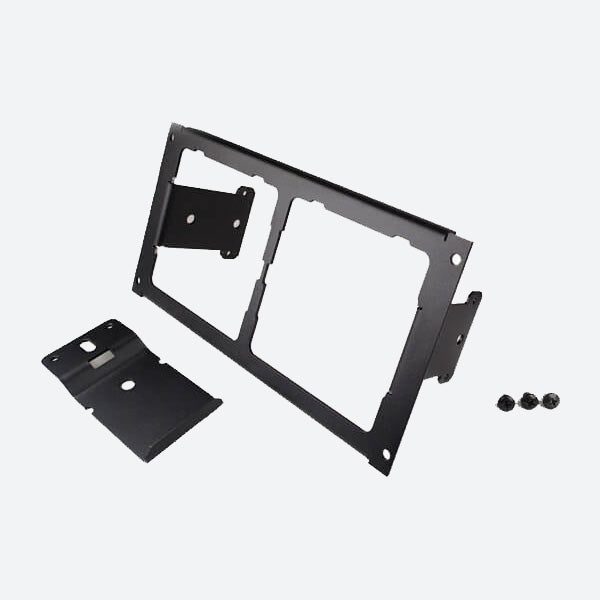 Havis 1-Piece Equipment Mounting Bracket, 4.5″ Mounting Space, Fits Two Motorola APX-Series Chargers C-EB45-AP2-1P