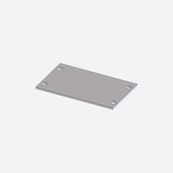 Havis 2-in Filler Plate for Wide VSW Consoles C-FPW-2